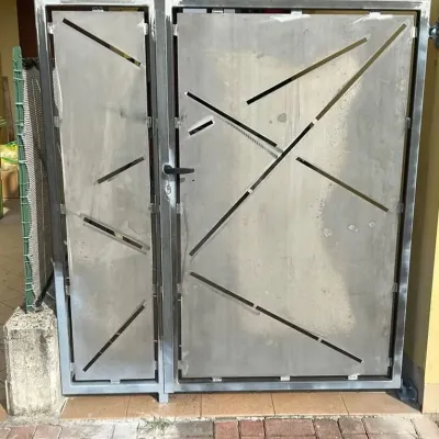 Porta Metallo Grezzo